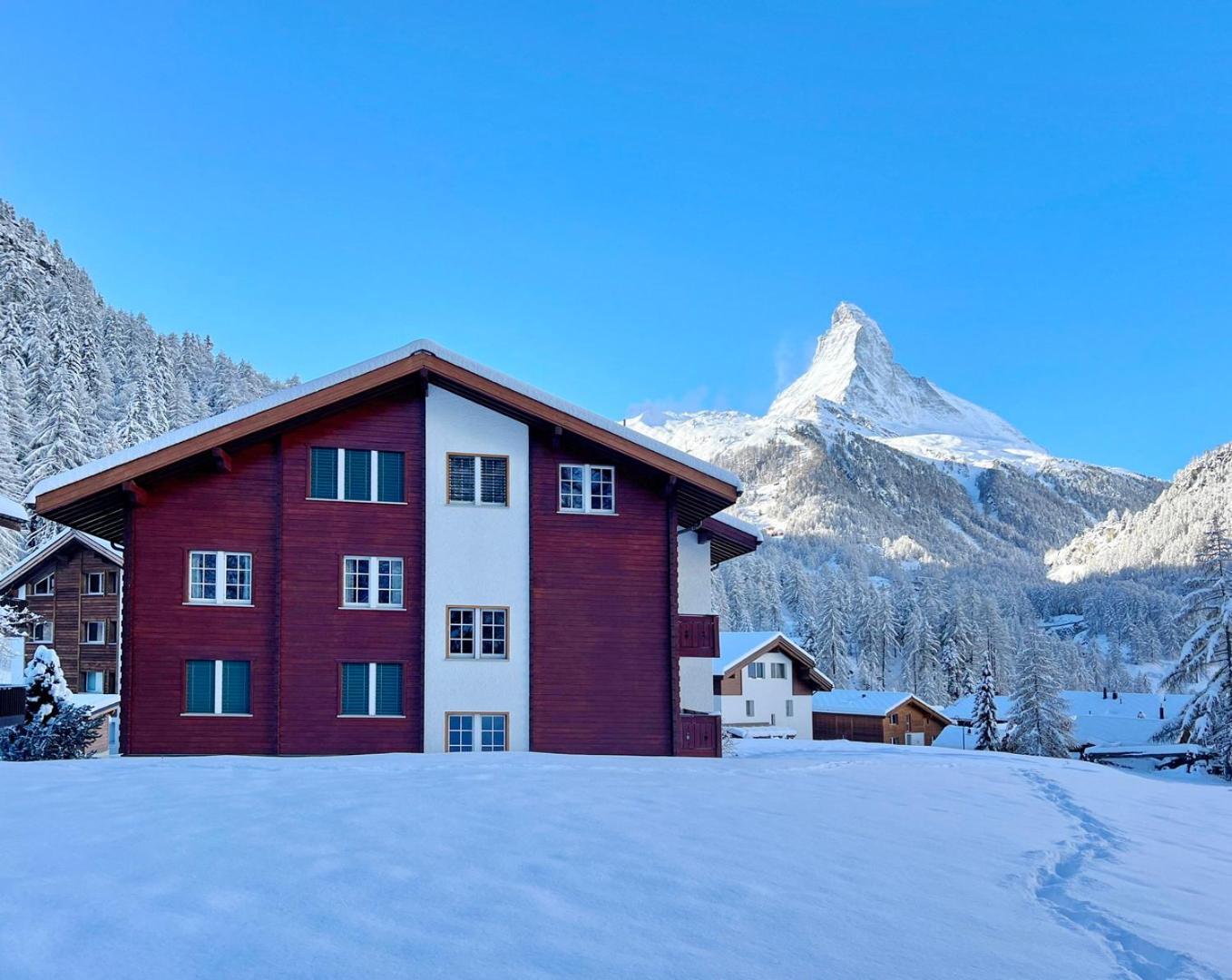 Apartament Haus Vira Zermatt Zewnętrze zdjęcie